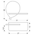 LAMPAMI - lampa dziecięca szkic