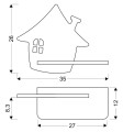 LAMPAMI - lampa dziecięca szkic