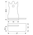LAMPAMI - lampa dziecięca szkic