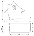 LAMPAMI - lampa dziecięca, lampa dla chłopca, lampa do pokoju dziecięcego