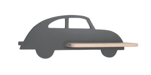 Lampa dziecięca kinkiet szary 4000K 5W LED CAR KIDS