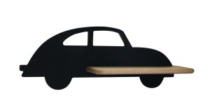 Lampa dziecięca kinkiet czarny 4000K 5W LED CAR KIDS