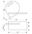 LAMPAMI - lampa dziecięca szkic