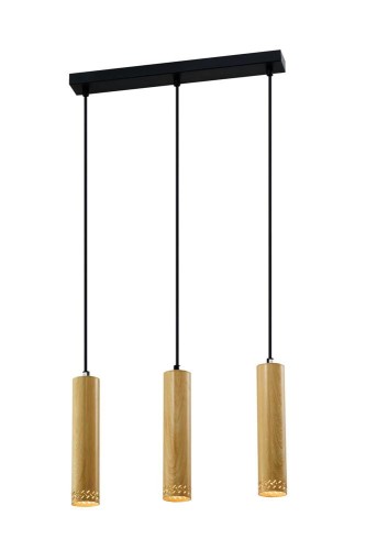 LAMPAMI - tuby sufitowe drewniane, lampa wisząca drewniana, lampa nad stół, lampa do jadalni