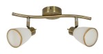 Lampa przysufitowa podwójna 2xG9 40W REGENT PATYNA (BŻ)