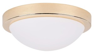Lampa łazienkowa sufitowa plafon złoty IP44 RODA 28 1xE27 60W E27