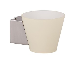 Kinkiet ścienny biały 1xG9 40W SIMONET stożek