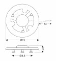LAMPAMI - panel led szkic