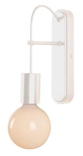 LAMPAMI - kinkiet nowoczesny, kinkiet do salonu, kinkiet biały, kinkiet do sypialni