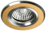 Oprawa stropowa okrągła SA-04 SNG/AL MR16 złoto aluminium 