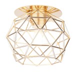 Złota oprawa sufitowa SK-89 CH 1xG9 40W złoty