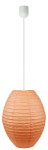 Lampa do pokoju dziecka 120 cm papierowy 1xE27 KOKON pomarańcz