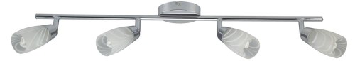 LAMPAMI - lampa listwa srebrna, lampa sufitowa srebrna, lampa kuchenna