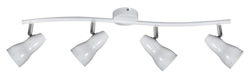 LAMPAMI - lampa listwa biała, lampa sufitowa biała, lampa kuchenna