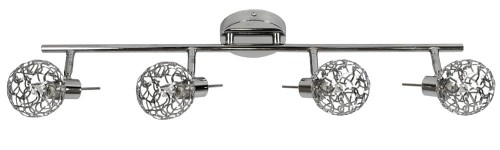 LAMPAMI - lampa srebrna, lampa sufitowa srebrna, srebrna lampa sufitowa