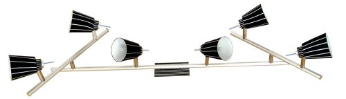 LAMPAMI - lampa srebrna, lampa sufitowa srebrna, srebrna lampa sufitowa