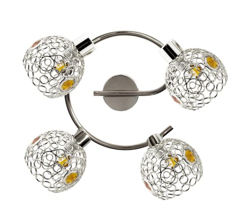 LAMPAMI - lampa srebrna, lampa sufitowa srebrna, lampa kuchenna