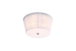 Biała lampa sufitowa plafon do salonu 3xG9 40W +3W LED CAMEA