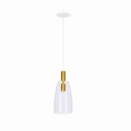 LAMPAMI - lampa wisząca nowoczesna, lampa wisząca nad stół, żyrandol do kuchni, złota lampa do salonu