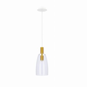 Nowoczesna lampa wisząca ledowa 140 cm ze złotym MODENA