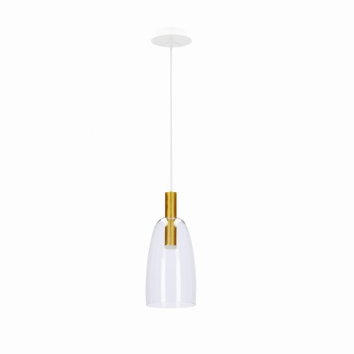 LAMPAMI - lampa wisząca nowoczesna, lampa wisząca nad stół, żyrandol do kuchni, złota lampa do salonu