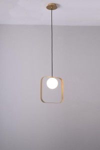 Nowoczesna lampa wisząca złota 140 cm 1xG9 TULA 1 