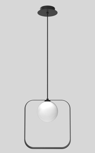 LAMPAMI - lampa wisząca nowoczesna, lampa wisząca nad stół, żyrandol do kuchni, lampa do salonu czarna