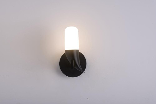 LAMPAMI - kinkiet nowoczesny, kinkiet do salonu, kinkiet czarny, kinkiet do sypialni