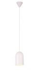 Biała lampa wisząca pojedyncza 1xE27 OSS 1 
