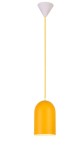 Żółta lampa wisząca pojedyncza 1xE27 OSS 1
