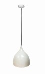 Biała lampa wisząca pojedyncza 22 cm 1xE27 YSTAD 1