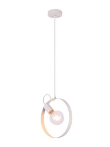 Biała lampa wisząca nowoczesna 1xE27 NEXO 1 