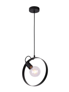 Czarna lampa wisząca nowoczesna 1xE27 NEXO 1 