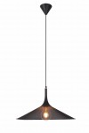 Czarna lampa wisząca nowoczesna 1xE27 KIRUNA L 1