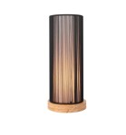 Drewniana lampa stojąca 1xE27 KIOTO 1