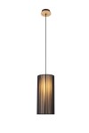 Drewniana lampa wisząca pojedyncza 130 cm 1xE27 KIOTO 1 