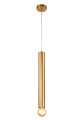 LAMPAMI - lampa nad stół, lampa wisząca złota, złota lampa do jadalni