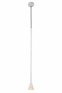 Nowoczesna lampa wisząca biała długa 200cm 1xGU10 TUCSON 1
