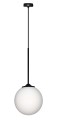 LAMPAMI - lampa wisząca biała, lampa nad stół, biała lampa wisząca, lampa biała kula wisząca