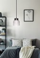 LAMPAMI - lampa sufitowa biała, lampa nad stół, biała lampa wisząca, lampa do kuchni