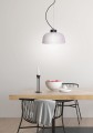 LAMPAMI - lampa sufitowa biała, lampa nad stół, biała lampa wisząca, lampa do kuchni