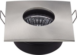 Oprawa stropowa kwadratowa IP65 HERMETYCZNA satyna nikiel SH-13 SN MR16
