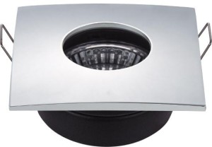 Oprawa stropowa kwadratowa IP65 HERMETYCZNA chrom SH-13 CH MR16