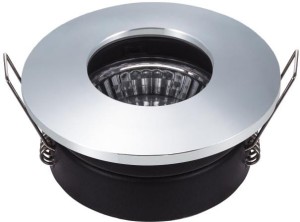 Oprawa stropowa okrągła IP65 HERMETYCZNA chrom SH-12 CH MR16