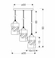 LAMPAMI - lampa wisząca szkic