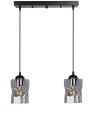 LAMPAMI - lampa sufitowa czarna, lampa do salonu, lampa do sypialni
