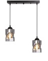 LAMPAMI - lampa sufitowa czarna, lampa do salonu, lampa do sypialni
