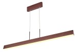 Lampa kuchenna ledowa wisząca 135 cm brązowa 4000K 28W COCONUT APETI 