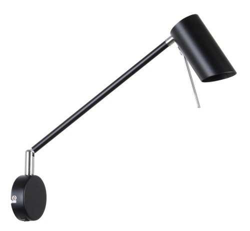 LAMPAMI - lampa ścienna czarna, kinkiet do salonu, kinkiet nowoczesny czarny, czarny kinkiet