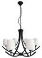 LAMPAMI - nowoczesna lampa wisząca, lampa wisząca, lampa nad stół, lampa nad wyspę, żyrandol czarny